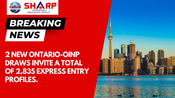 canada immigration, siis, sharp immigration , india, canada visa, express entry , ontario , oinp , canada PR, india, sharp immigration , canada travel