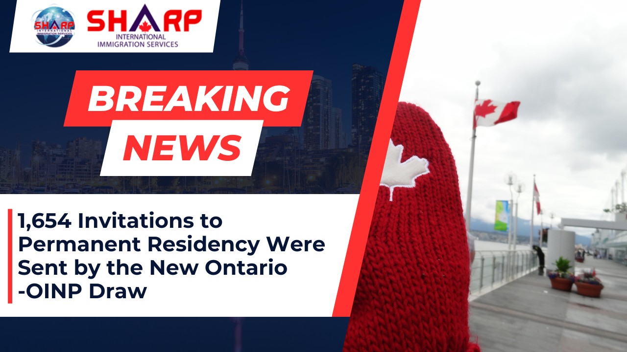 ontario pnp draw, oinp, canada immigraiton , india, canada visa, siis, cicn news, canada pr