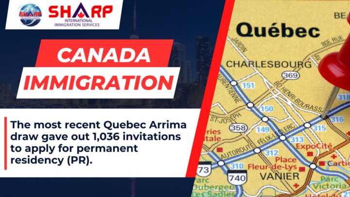 The most recent Quebec Arrima draw, quebec draw, quebec arrima, canada immigration ,ircc , sharp immigration , ami mehta, canada work permit